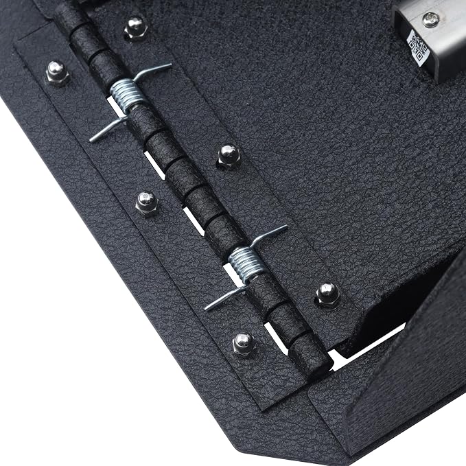 Cybertruck Center Console Safe Box - Organizer Safe Anti-Theft Box Compatible With 2024 Cybertruck Center Console Armrest Lock W/4 Digit Combo Password Lock and Keylock