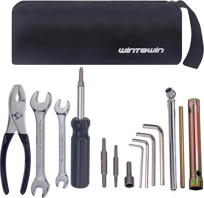 Compact Tool Kit for Japanese Motorcycle, ATV,Sports Bike,Motorcycle Repair Tool Kit,Gift for Father Husband Christmas Birthday