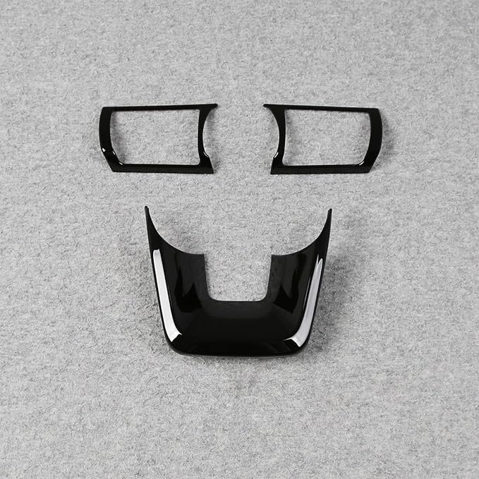 Beautost Fit for Nissan New Kicks 2025 2026 Wheel Steering Trim Panel Cover Trims (Piano Black)
