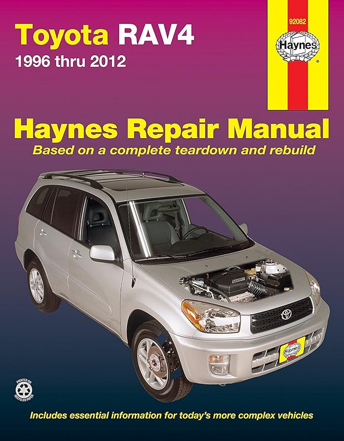 Haynes 92082 Toyota RAV4 (96-12) Manual