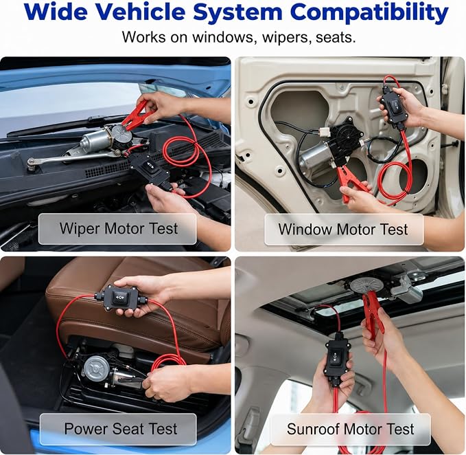 Universal Car Motor Diagnostic Tool, EPB Emergency Release Tool Professional Electronic Parking Brake Reset Repair Tool for Car Engine System Troubleshooting and Emergency Road Rescue