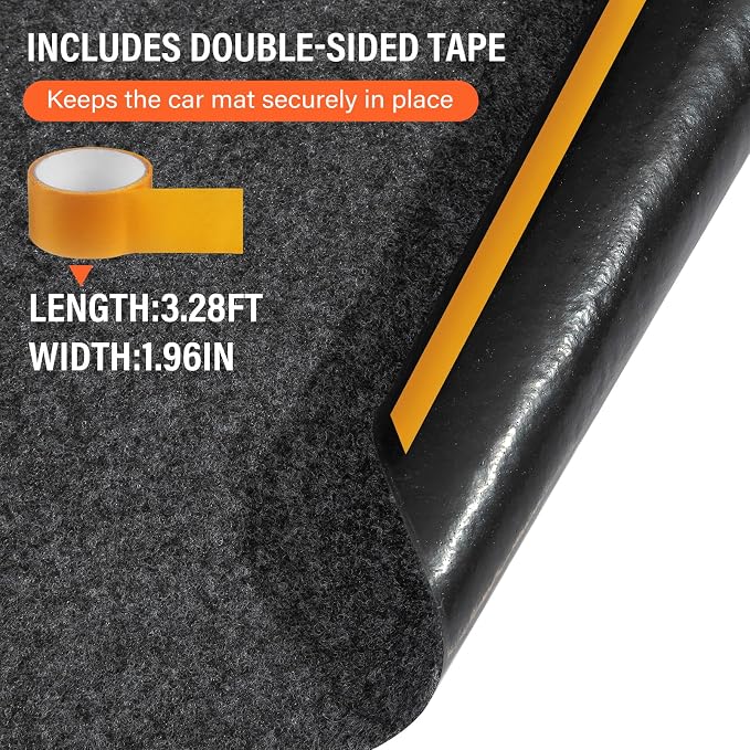 17 x 7.6FT Extra Large Garage Floor Mat, Premium Oil Leaks Absorbent Oil Spill Mat,Waterproof Backing Garage Mat,Reusable, Washable, Protects Floor from Spills, Drips, Splashes and Stains