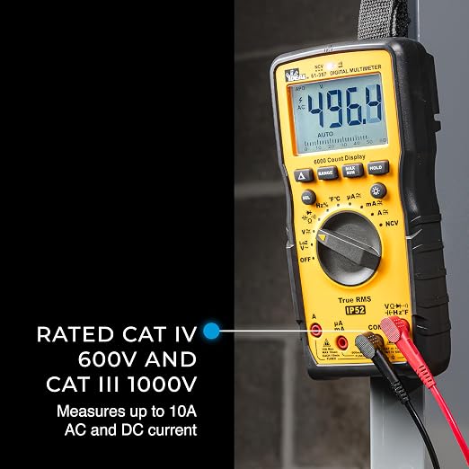 Ideal Electrical 61-357 1000V AC/DC Multimeter