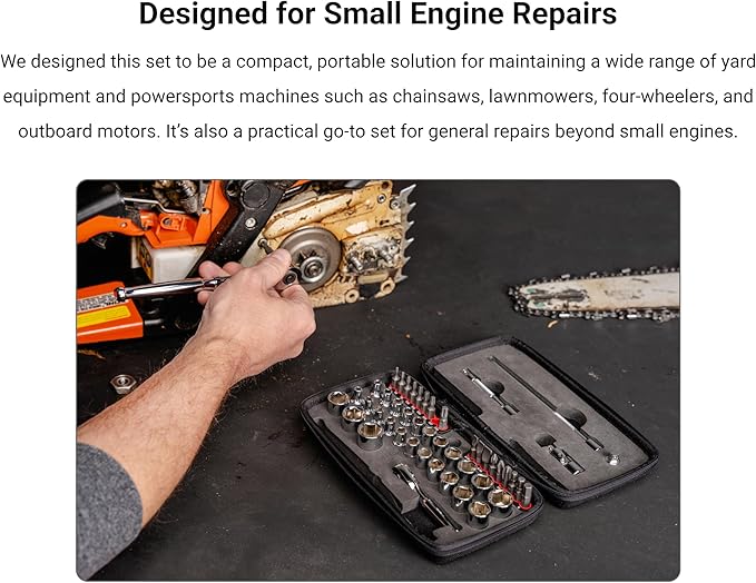 TEKTON 1/4 Inch Drive 12-Point Small Engine Set | SKT07908
