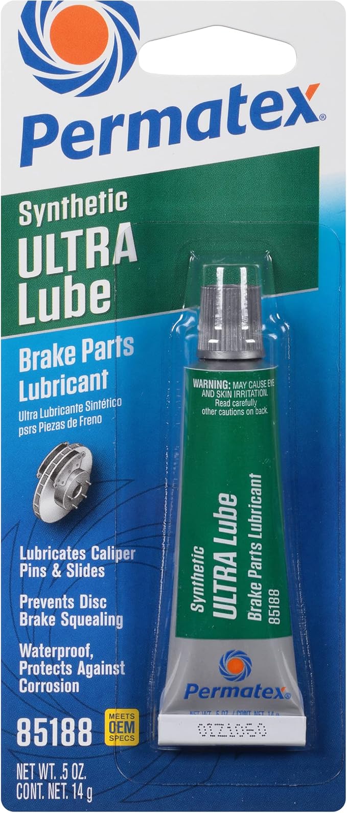 Permatex 85188 Ultra Disc Brake Caliper Lube, 0.5 Ounce