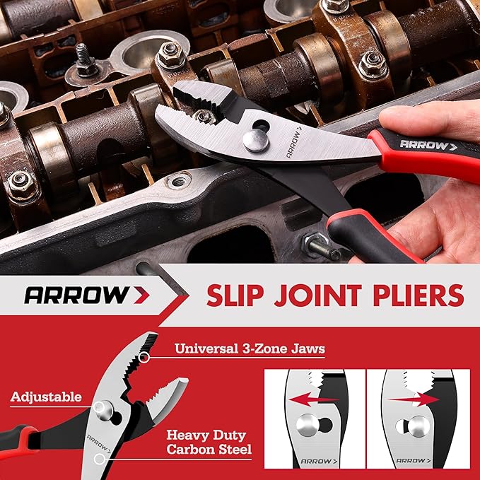 WORKPRO 5PCS Pliers Set & ARROW 4-Piece Pliers Set
