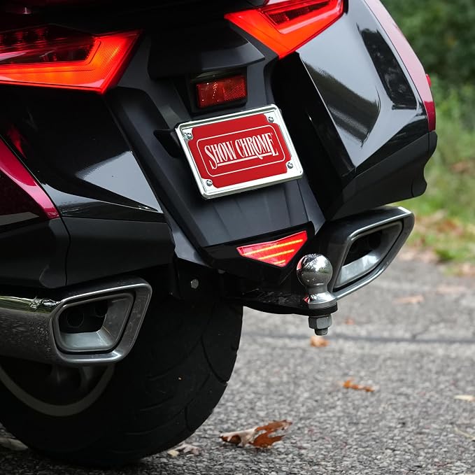 Marvel Lower Running and Brake Light LED Black for Goldwing GL1800 2018+ 52-972BK by Show Chrome