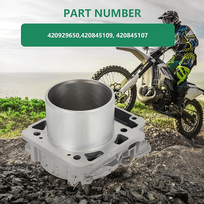 SCITOO 91mm 800cc Cylinder Piston Gasket Top End Rebuild Kit fit for Bombardier for Outlander 400 2003 2004 2005 2006, for Bombardier for Outlander 650 2006, 420929650 420845109 420845107 420845106