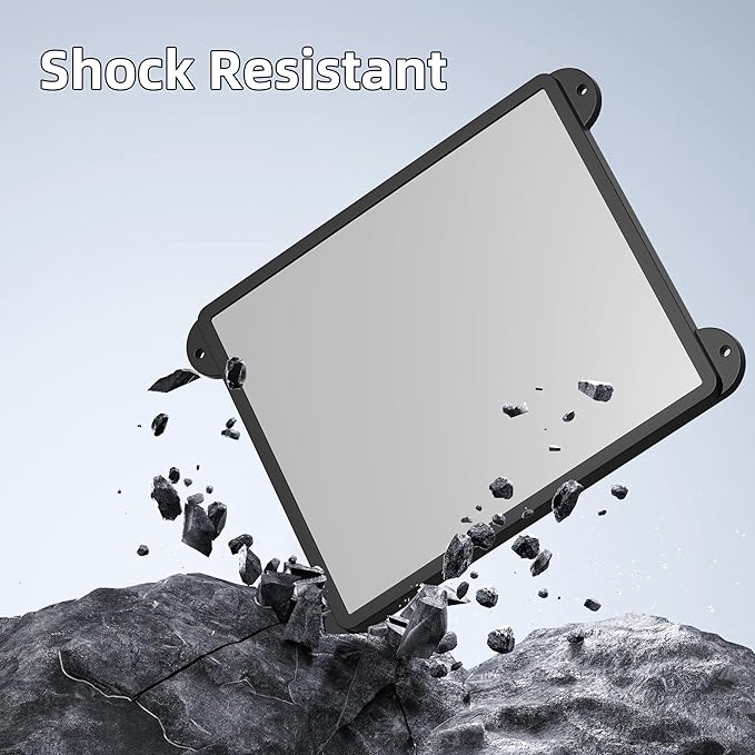 DAIERTEK Starlink Mini Car Mount Protect Silicone Case for Starlink Mini with Suction Cup 2-in-1 Roof Mount Cover for Sunroof Window RV