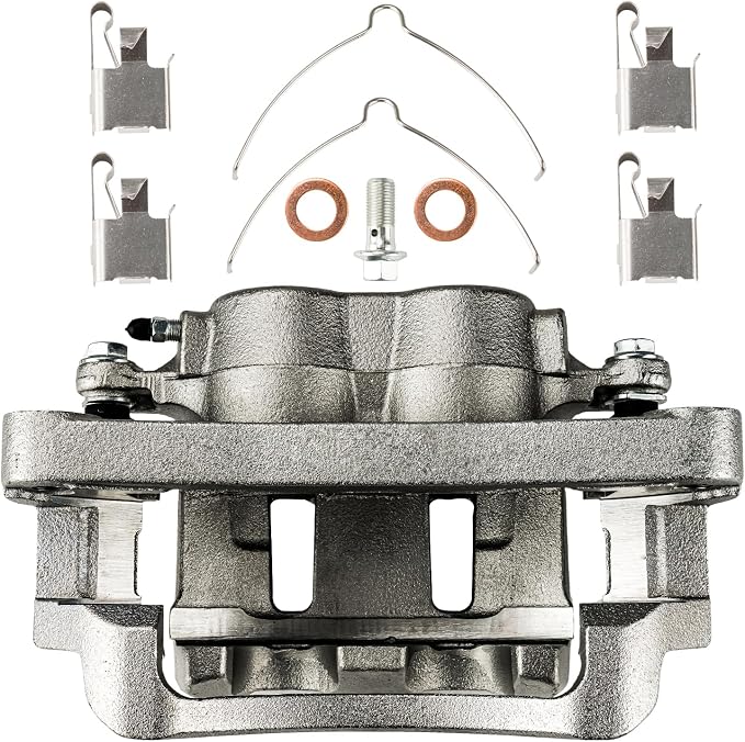 KAX Disc Brake Caliper Assembly Fit for F250 Super Duty 1999-2004, F350 Super Duty 1999-2004, Excursion 2000-2005, Front Right Passenger Side