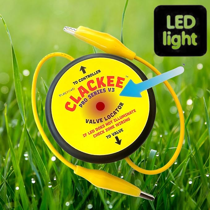 The Original Clackee™ Circle Pro 3.0 Sprinkler Valve Locator Irrigation Buried Zone Finder