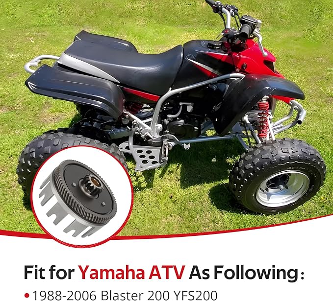 JAVIK Outer Clutch Basket Gear Kit For Yamaha Blaster 200 YFS200 1988-2006 O.E.M# 3JM-16150-01