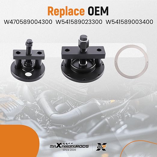 maXpeedingrods for Detroit Diesel DD13 DD15 Crankshaft Oil Seal Remover Installer Tool Kit Front & Rear Seal Tool, Replace# W470589004300 W541589023300 W541589003400
