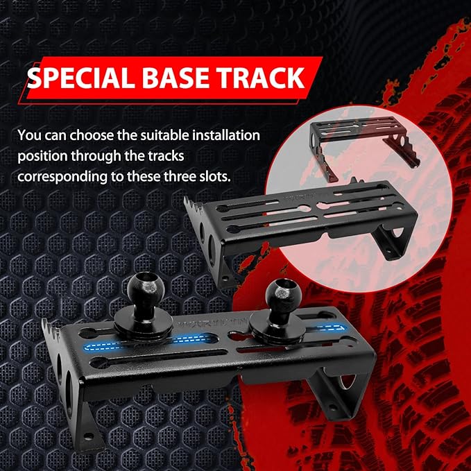 All Metal F150 Phone Mount Heavy Duty Magnetic Phone Mount for 2015-2019 2020 F150 2017-2022 F250/F350 Super Duty | Dash Platform Phone Holder For iPhone 17 /16 & Android | OEM Screw Hole Installation