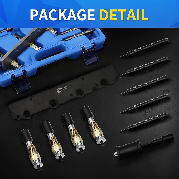 Fuel Injector Removal Install Tool Kit With Slide Hammer Puller, 2358417 2358022 Replacement Compatible with BMW B36 B38 B48 B58 A12 A15 Engines