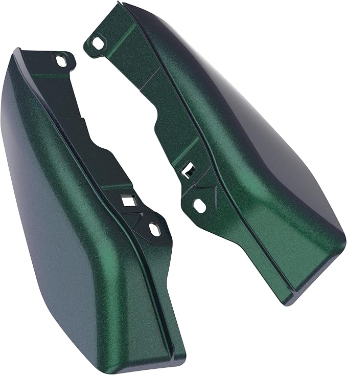 Color - Matched Mid Frame Air Deflectors Heat Shield, Perfectly Fit for Harley Touring Models 2009-2026 Snake Venom