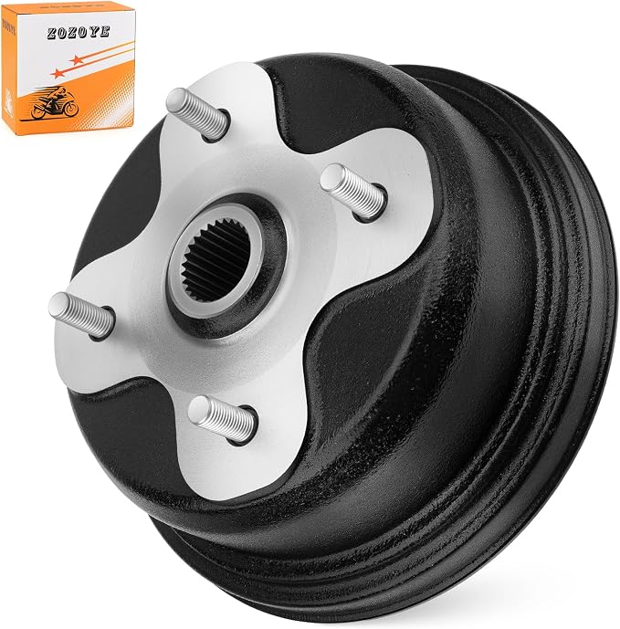 Rear Brake Drum for Yamaha Big Bear Grizzly Kodiak 350 400 600 1993-1999 4GB-2531E-00-00