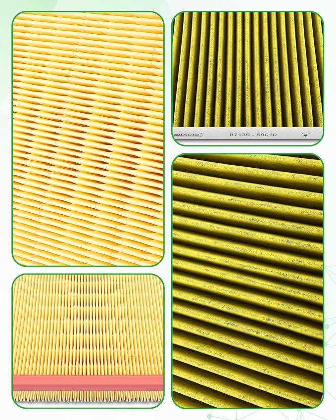 Engine & Cabin Air Filter Set Fit for Subaru Ascent (2019-2026), for Crosstrek(2018-2024), for Impreza(2017-2026), for Legacy(2020-2025), for Outback(2020-2026). Replace 16546AA16A, 8713958010