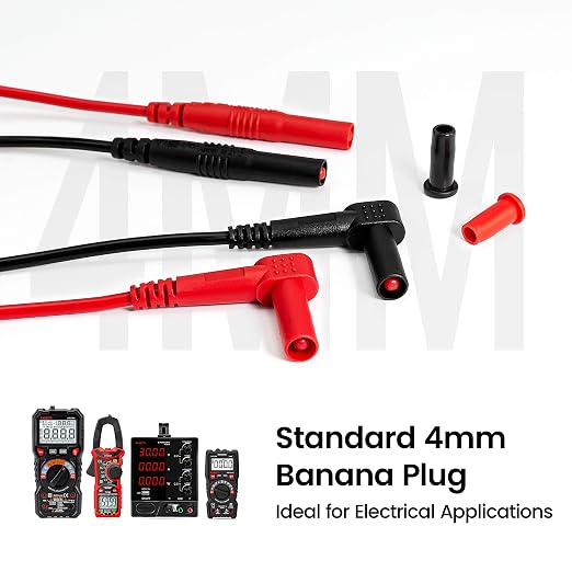 KAIWEETS Smart Multimeter Rechargeable Electrical Tester & 23PCS Multimeter Test Leads Kit