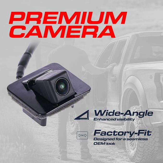 Master Tailgaters Replacement for Toyota Yaris iA (2016-2020), Yaris Sedan (2016-2020) / Scion iA (2016) Backup Camera OE Part # 86790-WB001, 86790-WB002