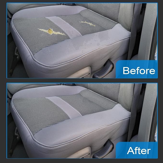 Priprilod Gray Front Driver & Passenger Side Bottom & Top Lean Back Replacement Cloth Seat Cover Compatible with Dodge Ram 2500 3500 4500 5500 2006 2007 2008 2009 2010