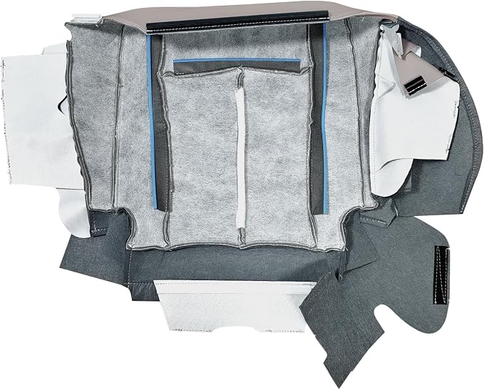 Passenger Side Bottom & Top Lean Back Seat Cover, Gray Seat Cover Fits for Ford Expedition 2007-2014