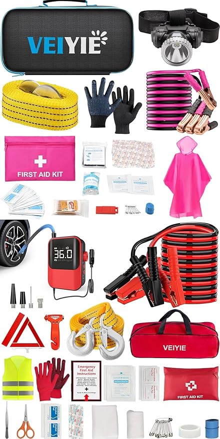 Roadside Emergency Car Kit for Vehicles