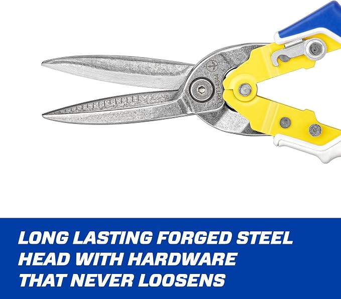 LENOX TOOLS Pliers, Long Straight Avitation Snips, With Durable Grip (LXHT14344)