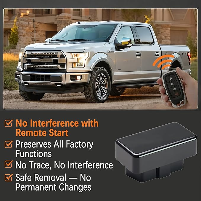 Auto Start Stop Eliminator Compatible with Ford F-150 2015-2020 Delete/Disable/Canceller Turn Off Idle Plug & Play Accessories