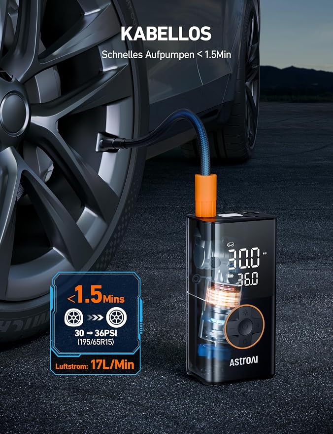 AstroAI 150PSI Tire Inflator Portable Air Compressor Series