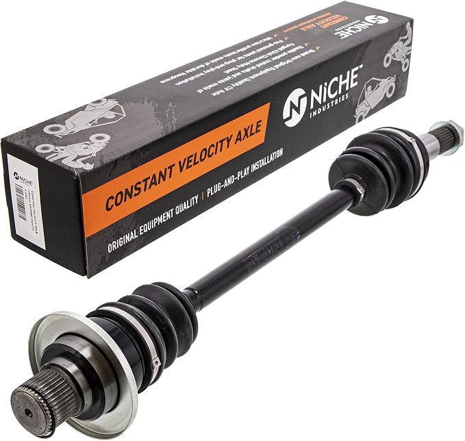 NICHE Rear Right CV Axle Drive Shaft for Yamaha 5B4-F53B0-00-00 | For Yamaha, Fits 2008-2013 Rhino 700 YXR700F, 2008-2009 YXR700FDU Ducks Unlimited Edition, 2008-2013 YXR700FH Hunter Edition