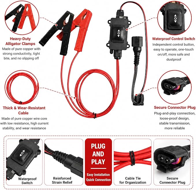 Universal Car Motor Diagnostic Tool, EPB Emergency Release Tool Professional Electronic Parking Brake Reset Repair Tool for Car Engine System Troubleshooting and Emergency Road Rescue