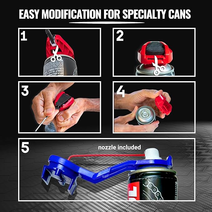 Oinker® Chain Lube Applicator – [Eliminate Overspray and Fling-Off with Motorcycle Chain Oiler for 525 Chains] – Mess-Free Application