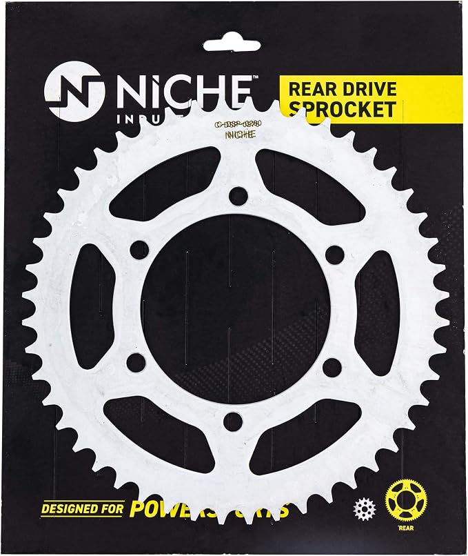 NICHE Drive Sprocket Chain Combo for Yamaha YZF-R6 YZF-R6S Front 16 Rear 48 Tooth 520V O-Ring 116 Links