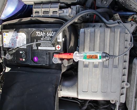 Triplett ET60 DC Voltage Circuit Test Kit for 6, 12, 24, and 48V DC - Automotive, RV, Boating Electrical Testing