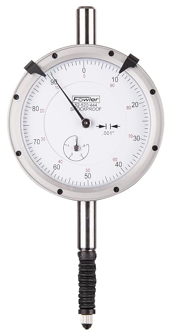 Fowler 52-520-444-1, IP54 Dial Indicator with 0-0.40" Measuring Range