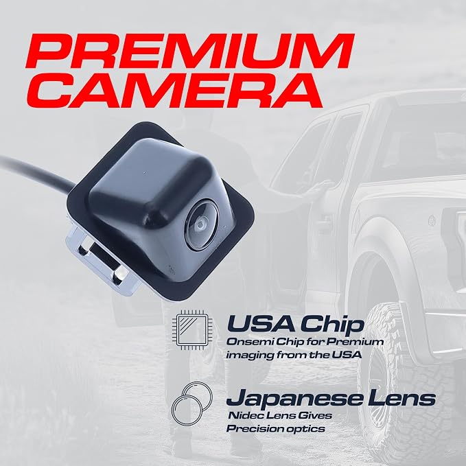 Master Tailgaters Replacement for Cadillac CTS Sedan w/o Surround View (2014-2016), CTS Sedan w/o Surround View/Video Display Mirror (2017-2019) Backup Camera OE Part # 23387830, 84122569, 22881099