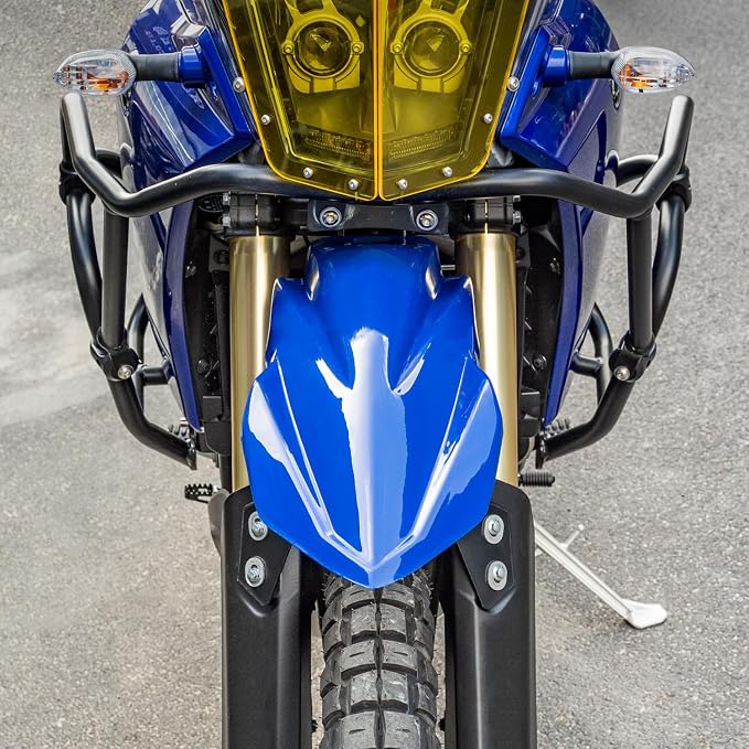 Front Fender Mudguard for Tenere 700 World Raid 2019-2025 2026 Tire Hugger Mud Dust Flap Splash Guard (Blue)