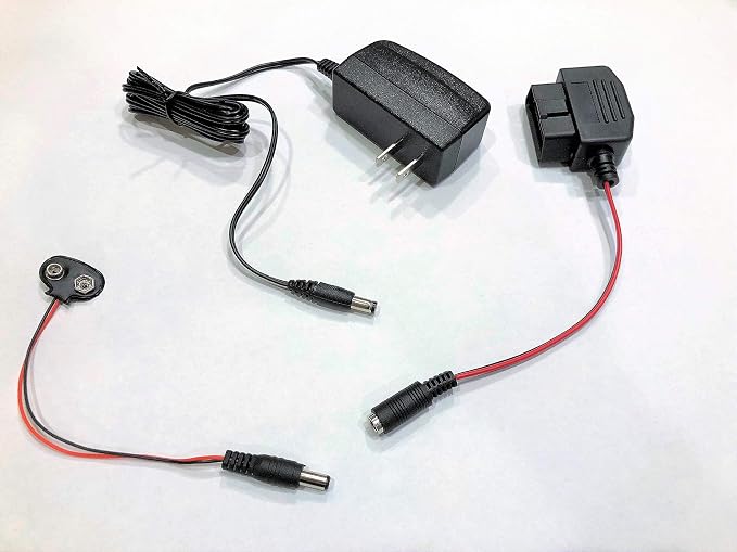 Original Brand AC/9v Battery Powered OBD ll Connector Vehicle Memory Saver Combo Pack