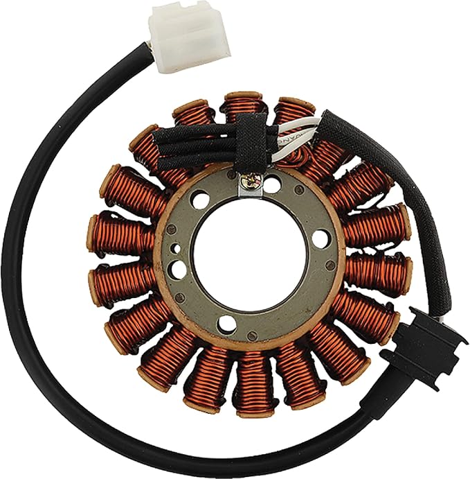 DB Electrical New 340-58038 Motorcycle Stator Coil 599cc Compatible with/Replacement for Yamaha YZF-R6 2003 2004 2005 2009, YZF-R6S 2006 2007 2008 2009 5SL-81410-00-00 AYA4045