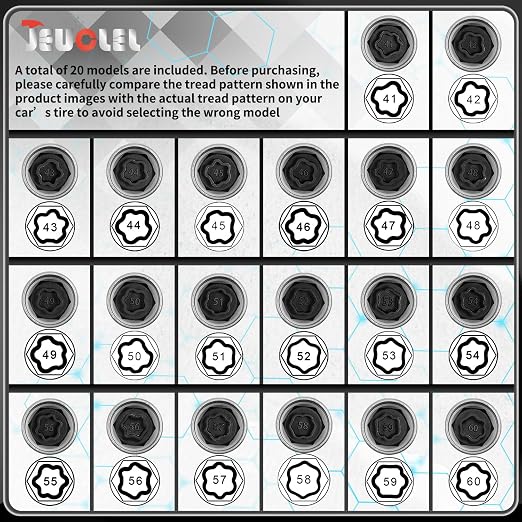 059 Wheel Locking Nut Key Compatible With BMW Series, Socket OD 27mm - ID 25mm, Lock Nut Socket Adapter, Anti-Theft Lug Nut Removal Tool, Screw Remover