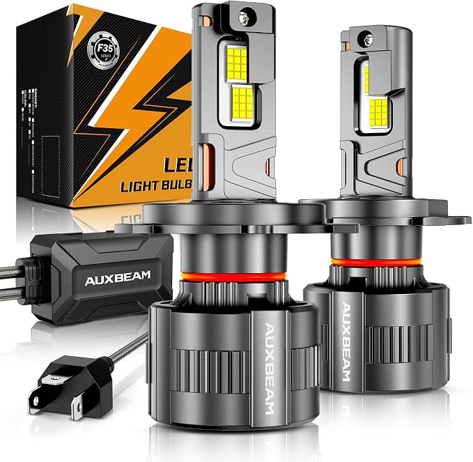 Auxbeam 2026 H4 Fog Light, F35 Series Offroad Lights, 130W 32000LM Powersports Light for Off-Road Use