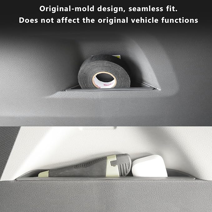 Trunk Organizer Box for Toyota Sienna 2021-2026 TPE Side Trunk Storage Multipurpose Car Storage Box Blocks Trunk Divider