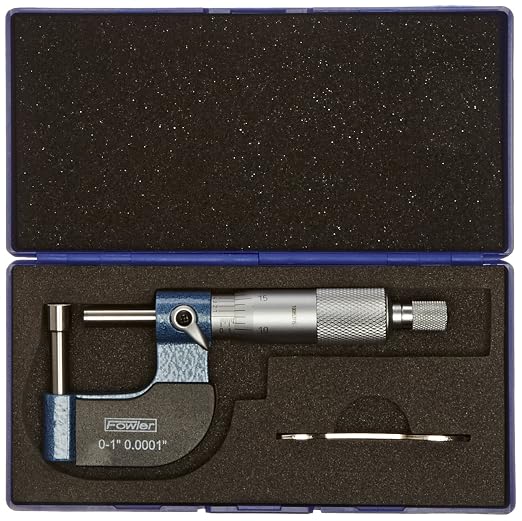 Fowler 52-510-601-1, Cylindical Tube Micrometer with 0-1" Measuring Range