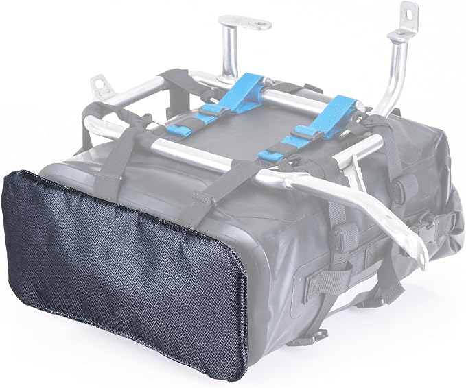 WILD HEART Motorcycle Smoke Protector Pipe Heat shield is suitable for Motorcycle side Bags, Tail Bag Guardrails, Seat Bag Accessories (Bottom anti-scalding sheet)