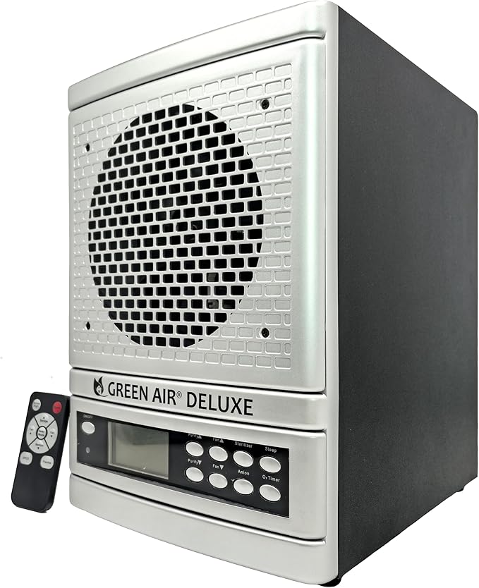 Green Air Deluxe 3 Plate HEPA and Odor Fighting Filter Alpine Air Purifier Ozone Generator