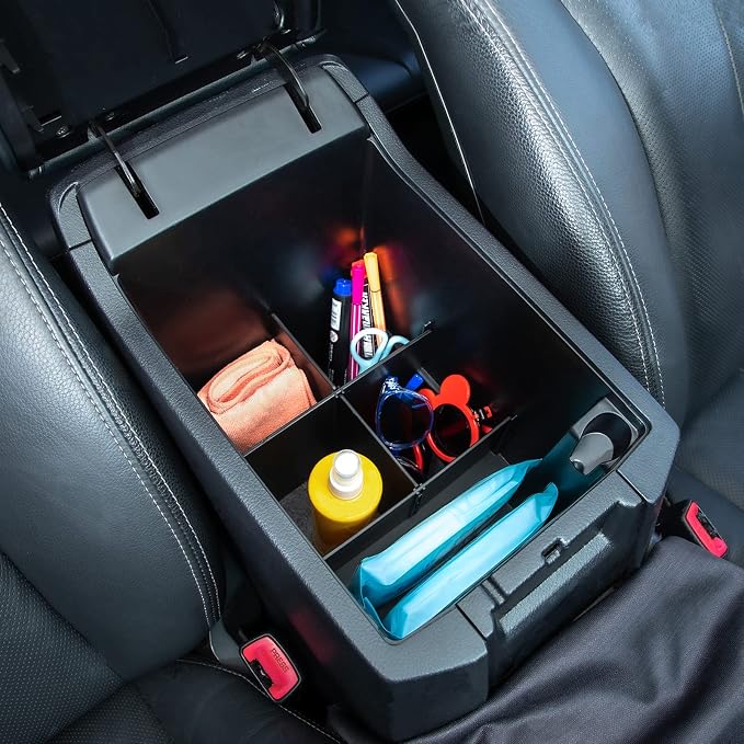 JDMCAR Secret Compartment Storage and Center Console Organizer Compatible with Toyota 4Runner Accessories 2010-2023