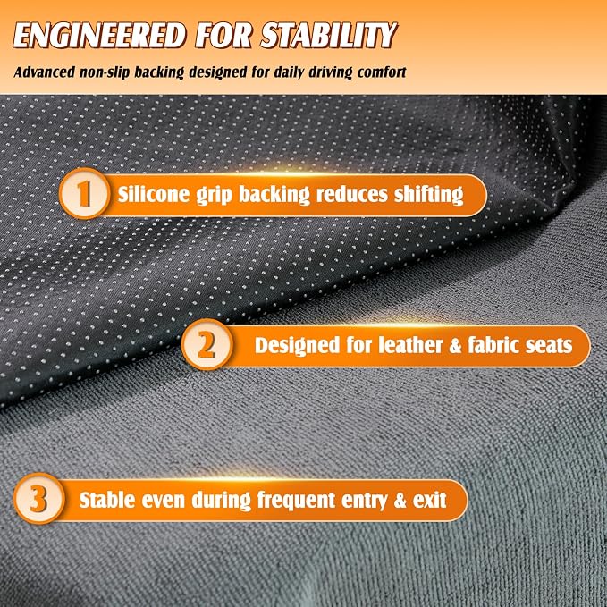 2 Pack Towel Car Seat Covers, Waterproof Washable Front Seat Protectors with Soft Terry Cloth, Non-Slip Backing, Universal Fit for Cars SUVs Trucks,Gym,Beach,Pets, Kids,Road Trips (Gray)
