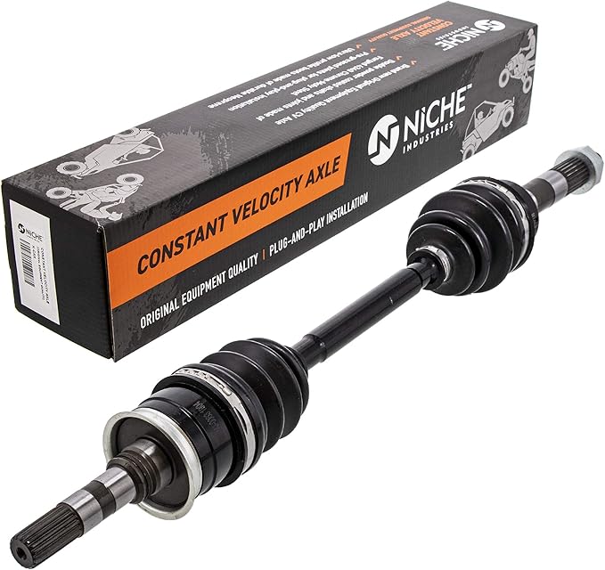 NICHE Front CV Axle Drive Shaft for Kawasaki 59266-0034 39158-1102 | For Kawasaki, Fits 2007 & Before Mule 2510, 2003-2008 Mule 3010, 2009-2022 Mule 4010, Replaces 59266-0034, 39158-1102