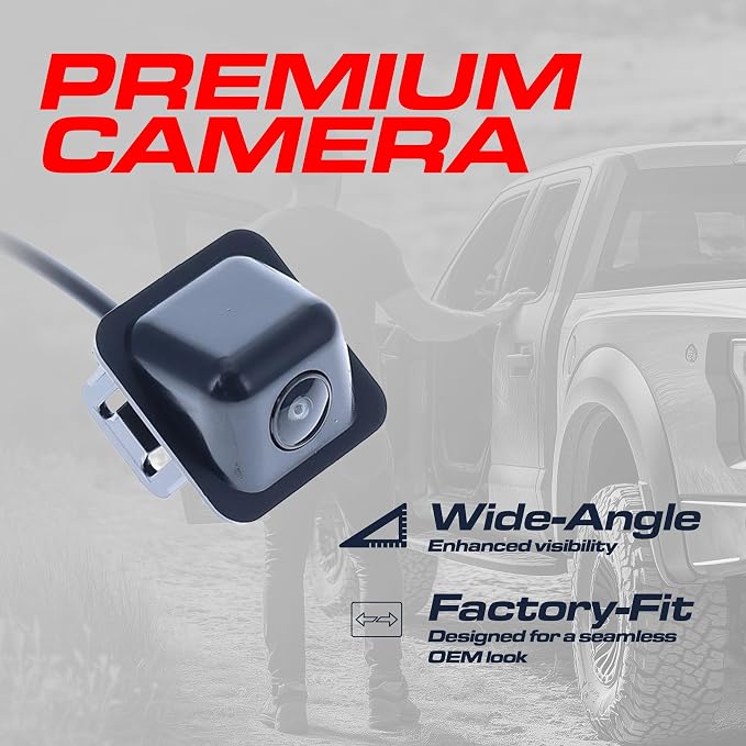 Master Tailgaters Replacement for Cadillac CTS Sedan w/o Surround View (2014-2016), CTS Sedan w/o Surround View/Video Display Mirror (2017-2019) Backup Camera OE Part # 23387830, 84122569, 22881099